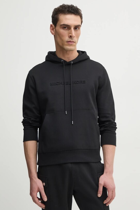 Michael Kors bluza imprimeu negru CR552G25MF