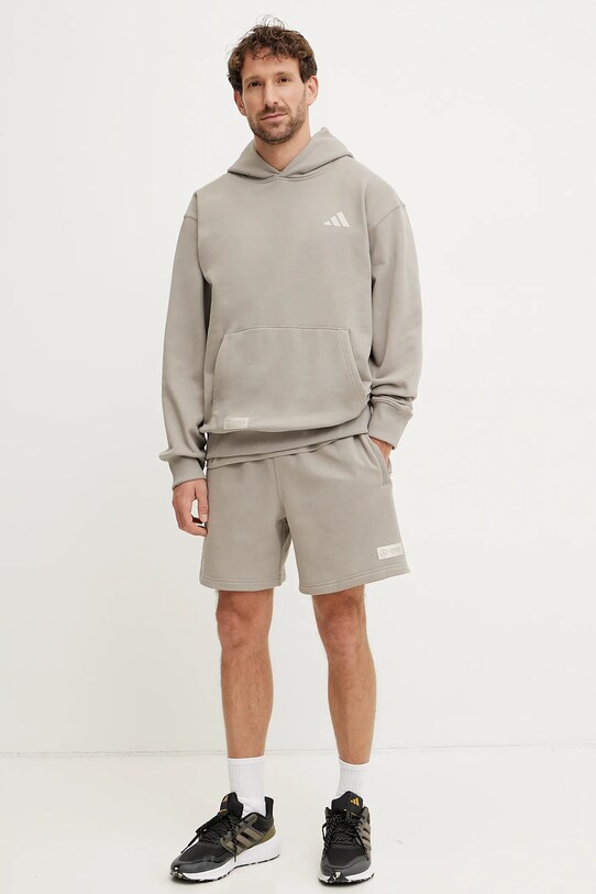 adidas felpa in cotone x Mercedes JW3081 beige SS25