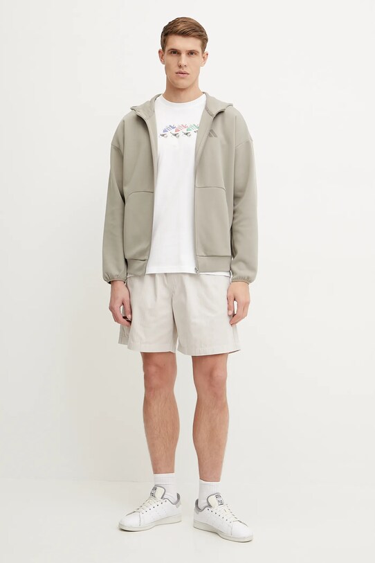 Кофта adidas Future Icons JD4947 зелёный SS25