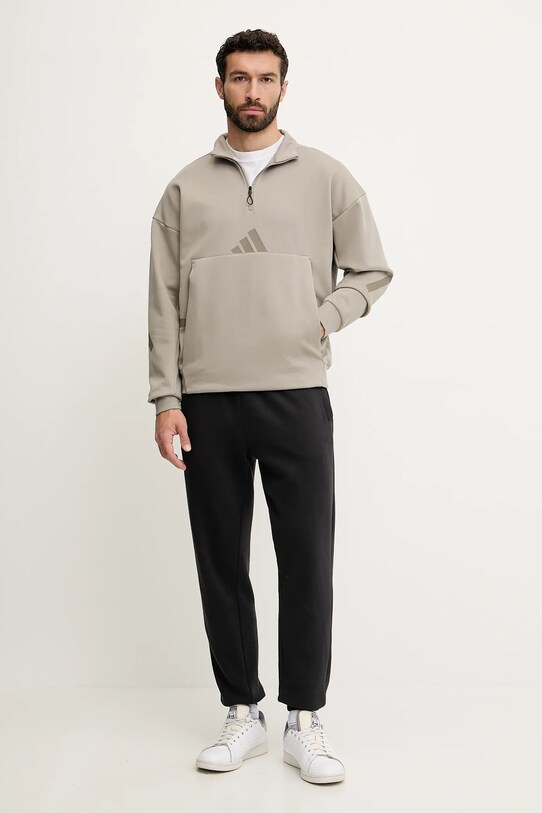 adidas bluză Z.N.E. JD6191 bej SS25
