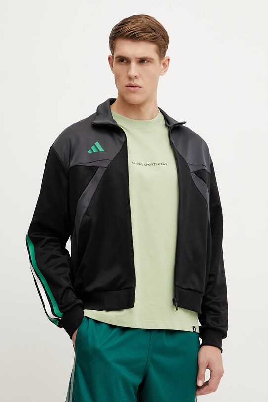 adidas bluza Tiro model fin negru JC8038