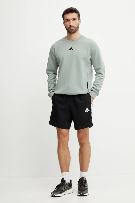 adidas Performance hanorac de antrenament Designed for Training JI8166 verde SS25