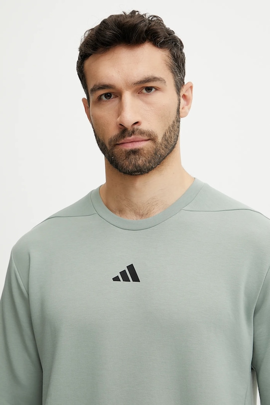 adidas Performance hanorac de antrenament Designed for Training verde JI8166