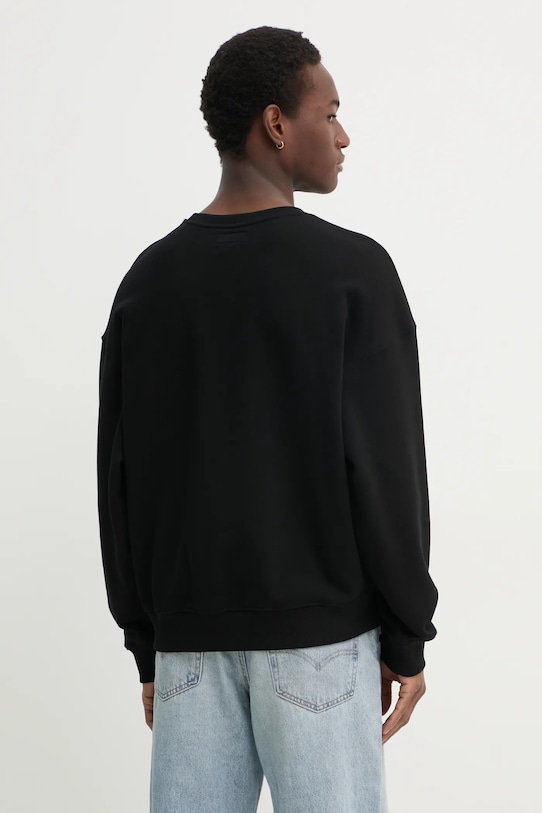 Одяг Бавовняна кофта Guess Jeans M5RQ35.KCPR1 чорний