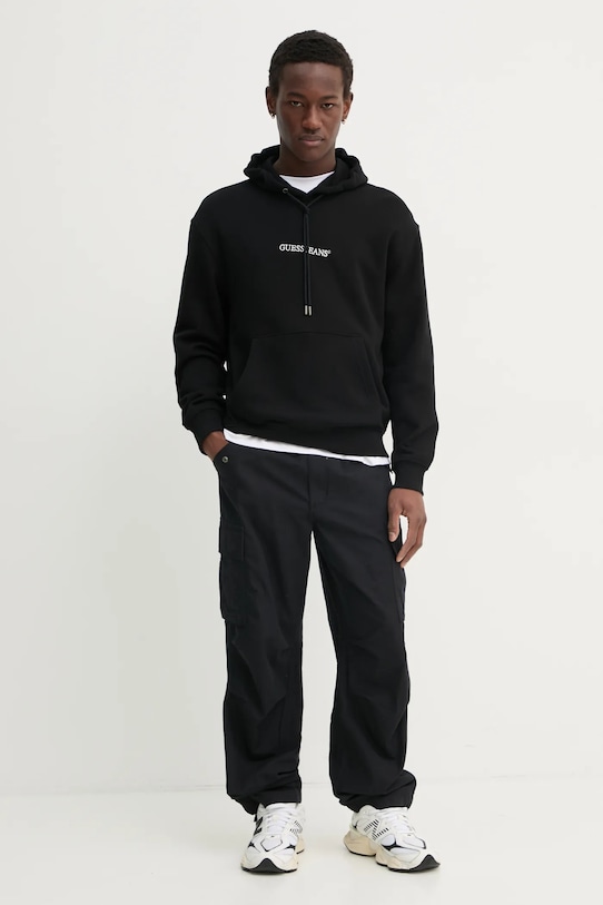 Pulover Guess Jeans M5RQ38.KCPR1 črna SS25