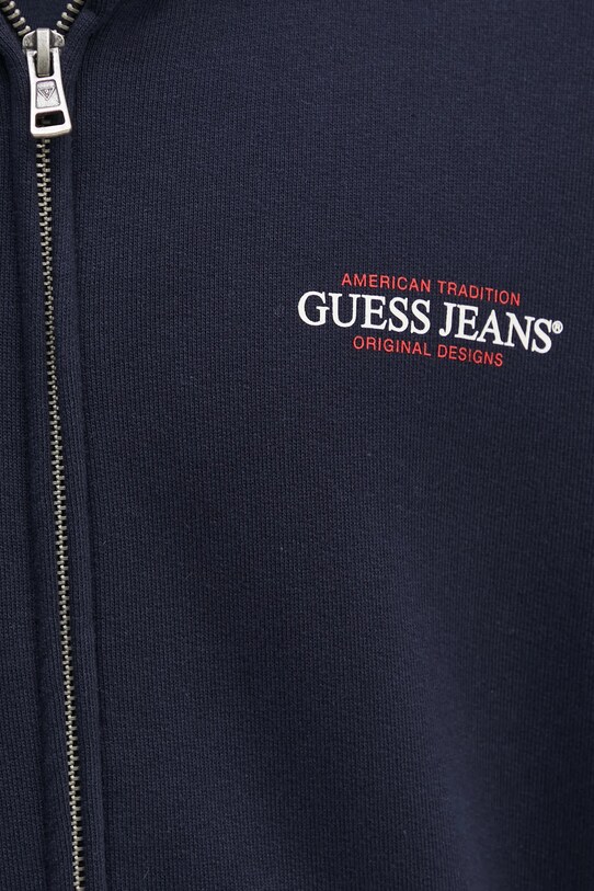 Guess Jeans hanorac de bumbac M5RQ45.KCPR1 bleumarin