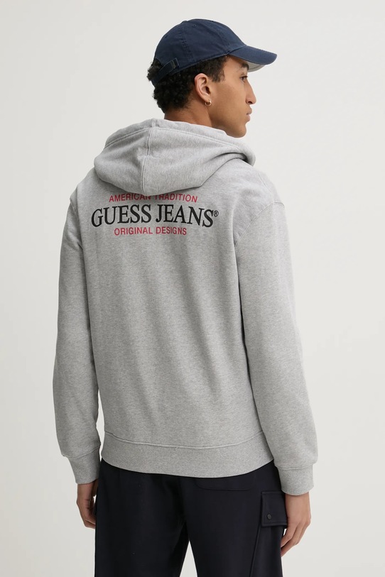 Одежда Хлопковая кофта Guess Jeans M5RQ45.KCPR1 серый