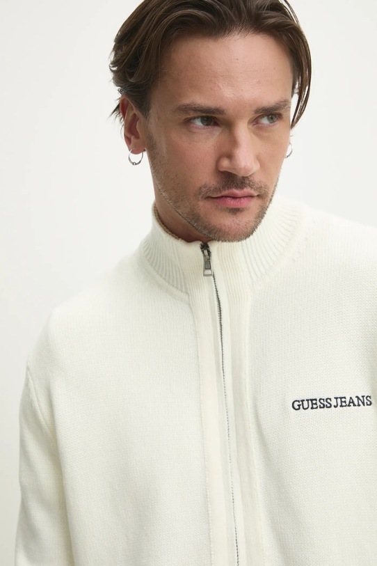 Guess Jeans kardigan bawełniany beżowy M5RR30.Z3HM1