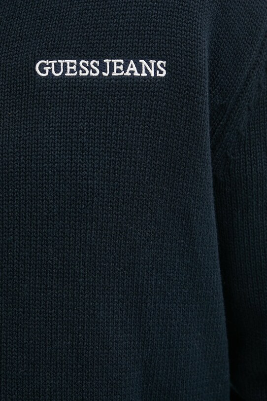 Бавовняний кардиган Guess Jeans M5RR30.Z3HM1 темно-синій