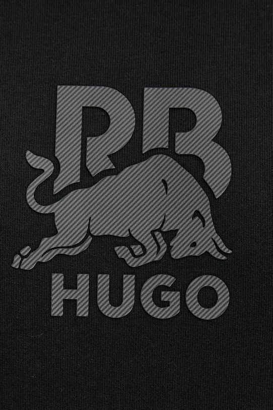 HUGO bluza bawełniana x RACING BULLS 50542806 czarny
