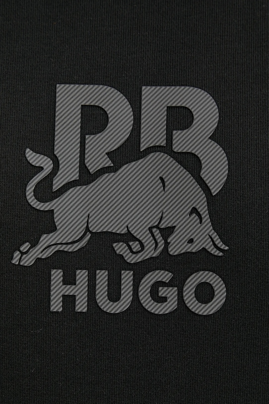 HUGO bluza bawełniana x RACING BULLS 50542806 czarny