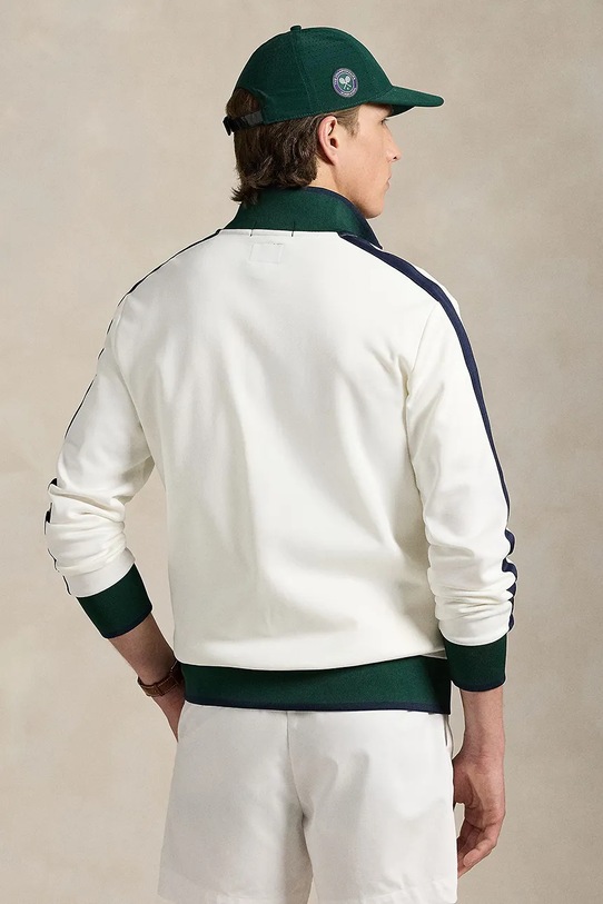 Dukserica Polo Ralph Lauren Wimbledon Collection 710970492 bijela SS25