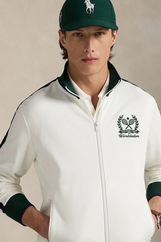 Dukserica Polo Ralph Lauren Wimbledon Collection bijela 710970492
