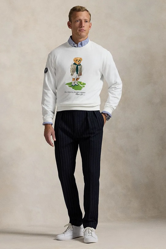 Одежда Кофта Polo Ralph Lauren Wimbledon Collection 710970508 белый