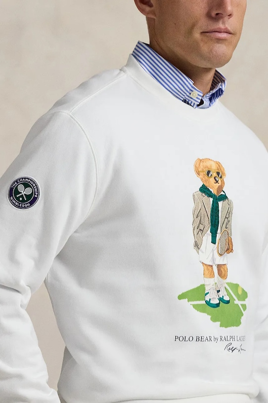 Кофта Polo Ralph Lauren Wimbledon Collection белый 710970508