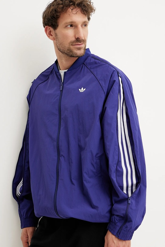 adidas Originals kurtka SST TRACK TOP niebieski JX1617