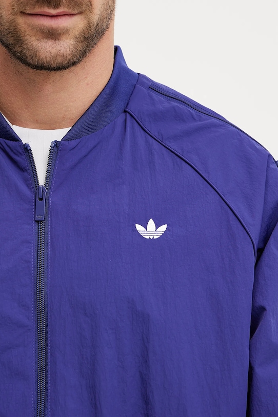 adidas Originals giacca SST TRACK TOP JX1617 violetto