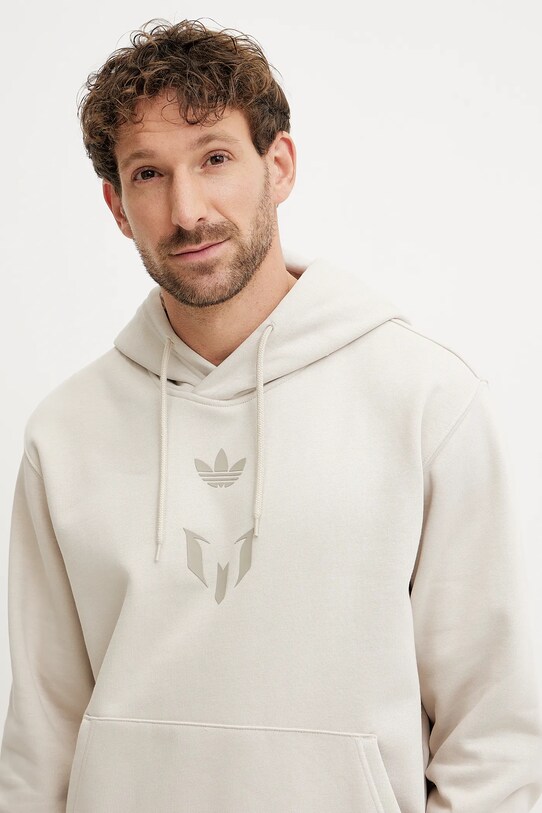 adidas Originals bluza MESSI HOODIE bej JC9474
