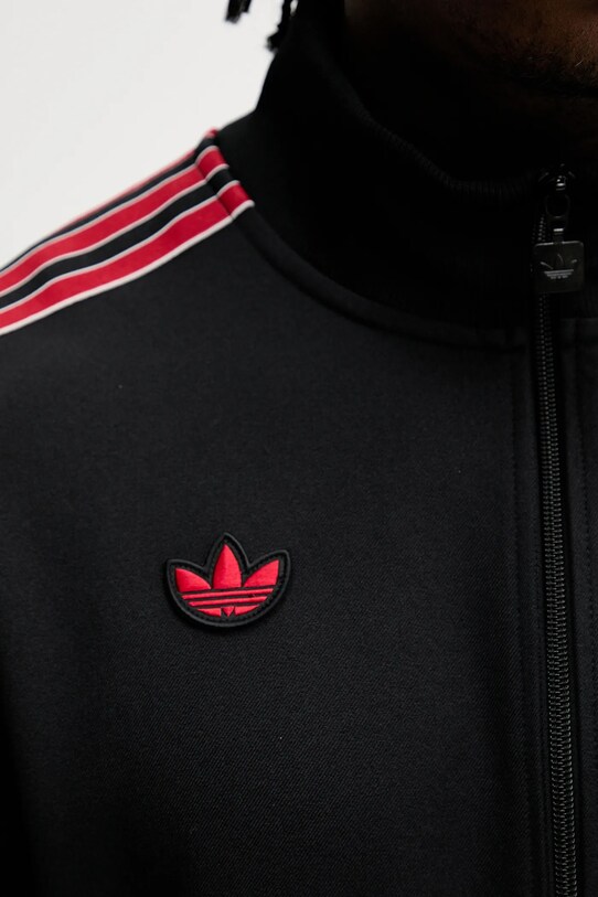 adidas Originals bluză Manchester United JF0358 negru