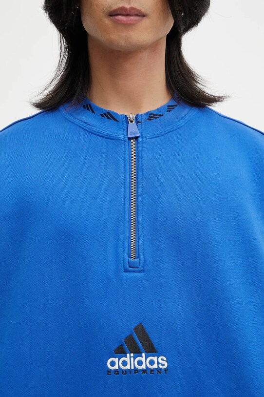 adidas Originals bluza Eqt Fleece Hz niebieski JD0643