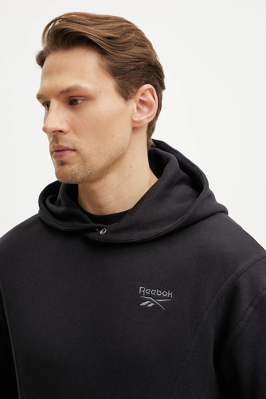 Bavlněná mikina Reebok Classic černá 100214072