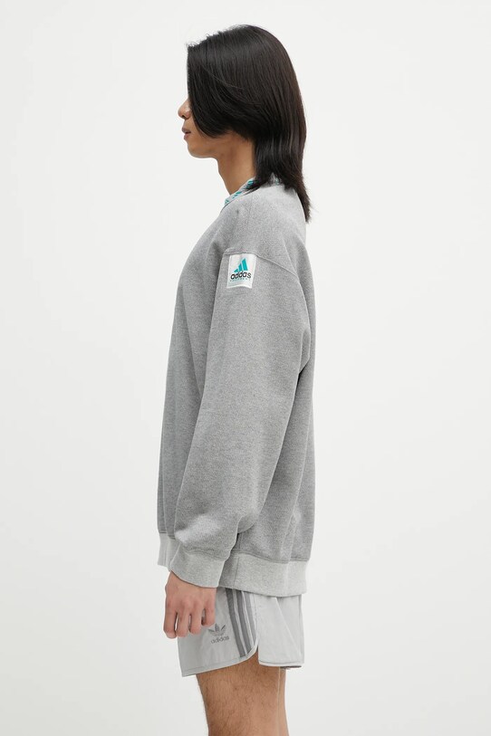 Кофта adidas Originals EQT Reflective Crewneck Sweatshirt JP0190 сірий SS25