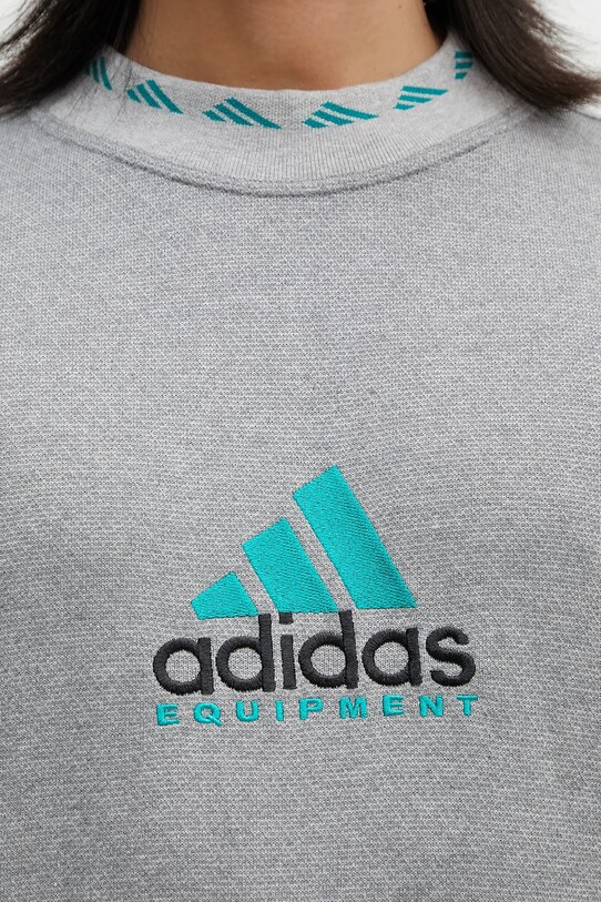 Кофта adidas Originals EQT Reflective Crewneck Sweatshirt JP0190 сірий