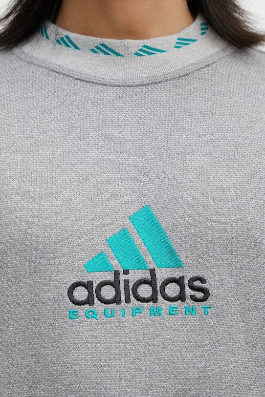 Dukserica adidas Originals EQT Reflective Crewneck Sweatshirt JP0190 siva