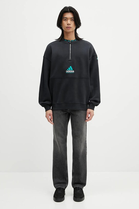 Dukserica adidas Originals Eqt Fleece Hz JP0357 crna