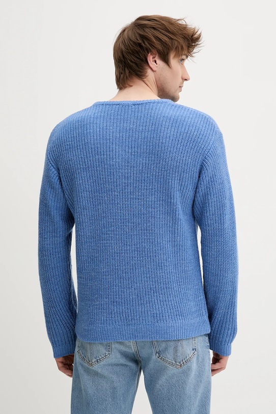 Odjeća Pulover s dodatkom vune American Vintage MCRA18AE25 plava