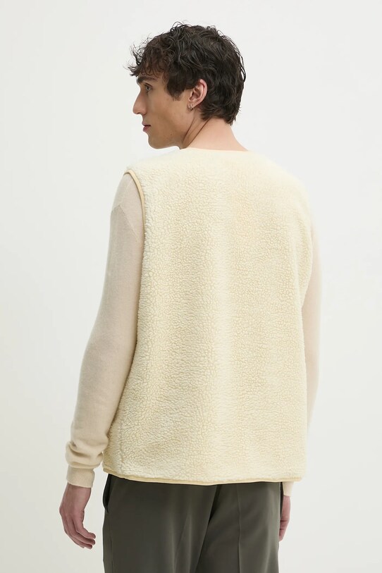 Ρούχα Αμάνικο μπουφάν American Vintage MHOK16AE25 μπεζ