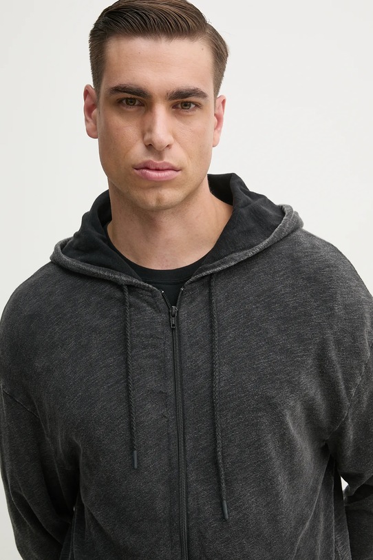 Bavlnená mikina American Vintage sivá MSON03AGE25