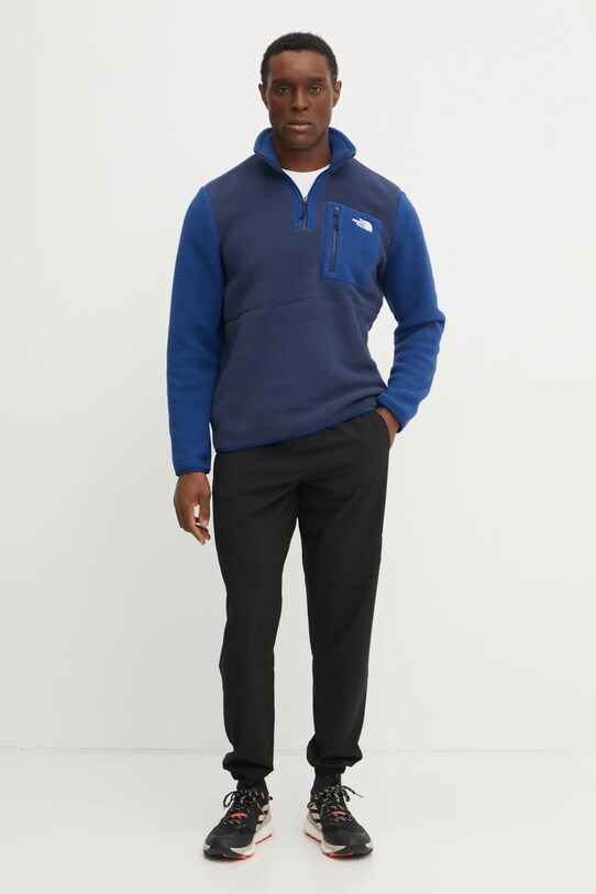 Sportovní mikina The North Face Yumiori NF0A883S8ZE1 modrá SS25