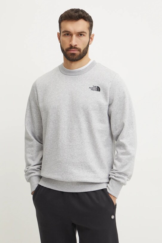 Mikina The North Face Simple Dome směs šedá NF0A89FBDYX1