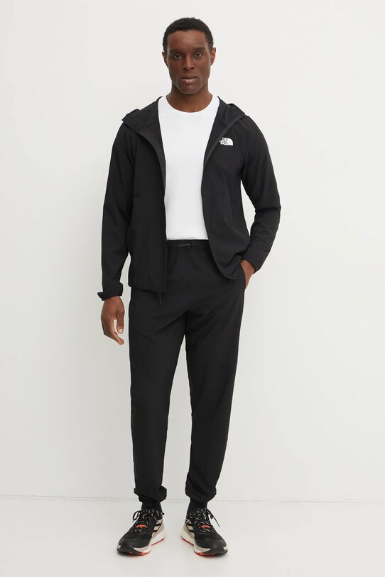 Sportovní mikina The North Face Woven NF0A8CS7JK31 černá SS25