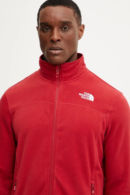 The North Face bluza sportowa 100 Glacier czerwony NF0A855X3RO1