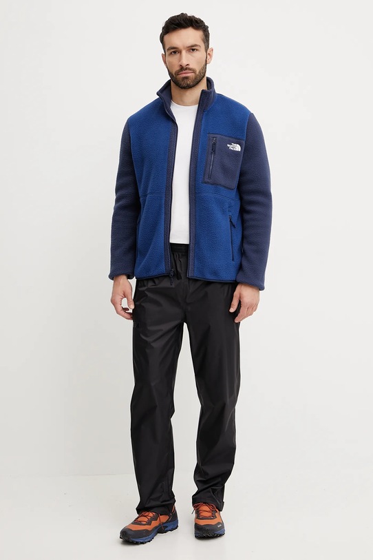The North Face bluza sportowa Yumiori NF0A883R8Z41 granatowy SS25