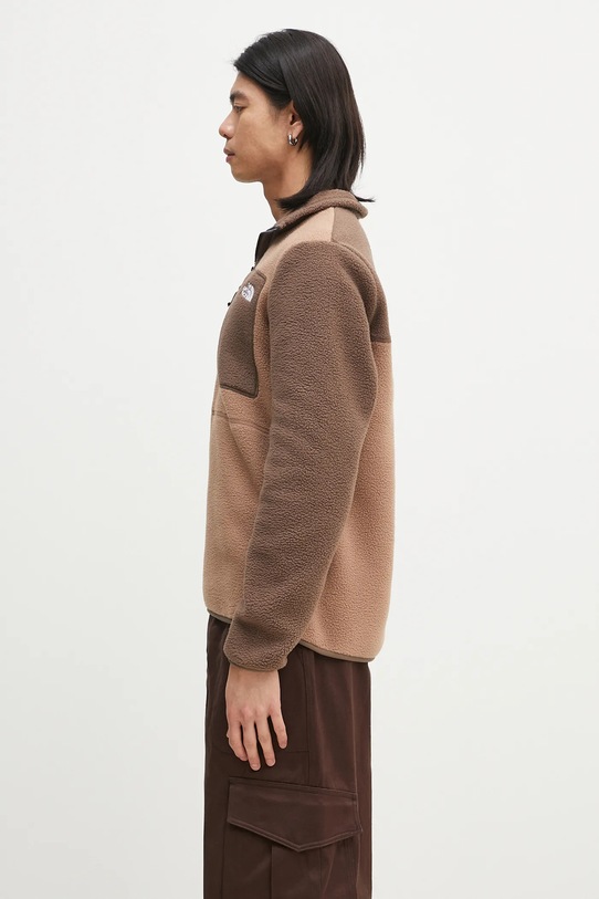 The North Face sports sweatshirt Yumiori NF0A883S5QA1 brown SS25