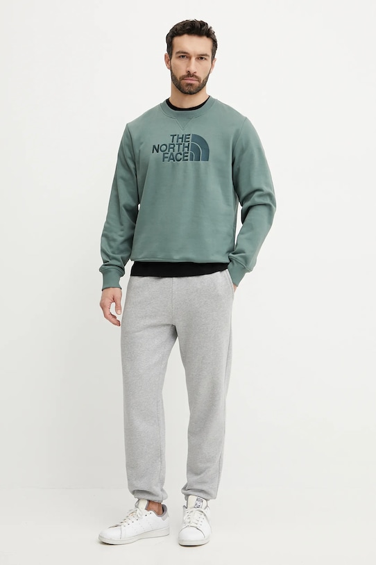 Mikina The North Face Drew Peak NF0A89EK58S1 zelená SS25