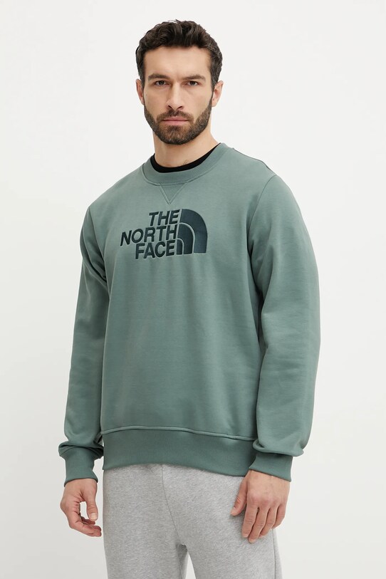 Mikina The North Face Drew Peak zelená NF0A89EK58S1
