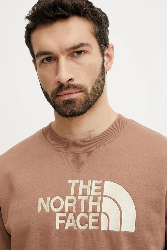 Суичър The North Face Drew Peak кафяв NF0A89EKAR41