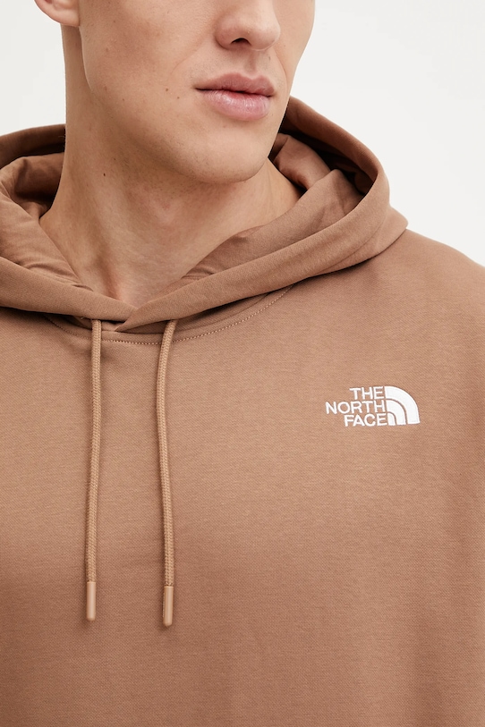 Μπλούζα The North Face Essential NF0A89ES6IH1 καφέ