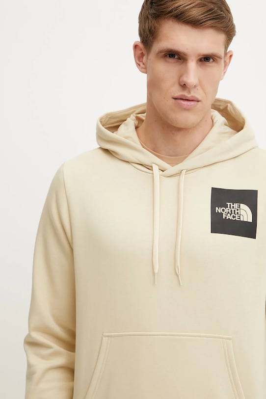 Суичър The North Face Fine бежов NF0A89EU3X41