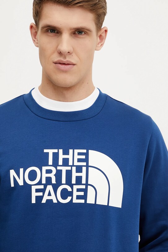 The North Face bluză Easy bleumarin NF0A89FGD1R1