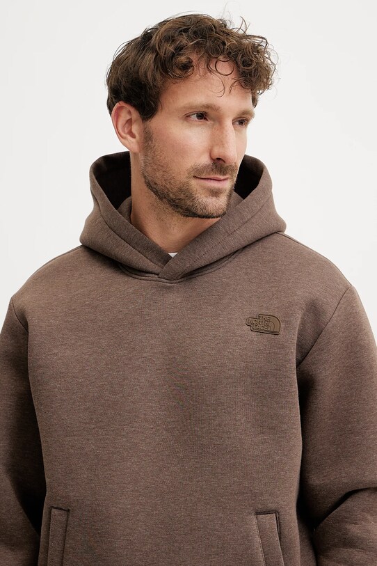 The North Face bluza Pull-on maro NF0A8AMB2QI1