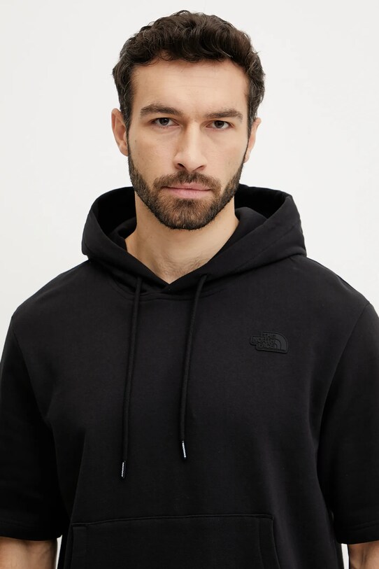 The North Face bluza bawełniana Relaxed czarny NF0A8BW1JK31