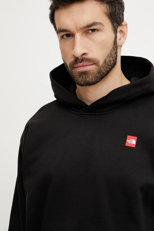 The North Face bluza bawełniana Axys czarny NF0A8C1QJK31