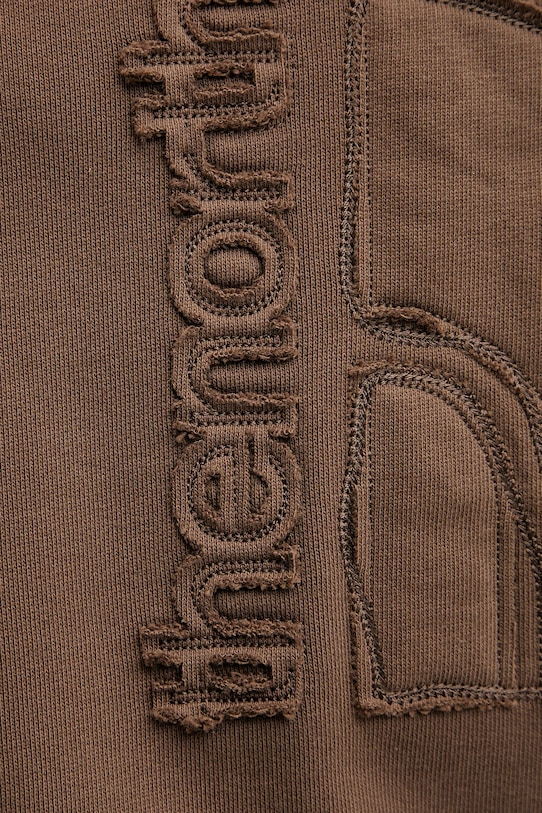 Βαμβακερή μπλούζα The North Face Relaxed NF0A8C361OI1 καφέ