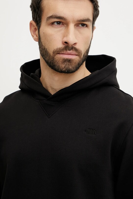The North Face bluza bawełniana Dome Relaxed czarny NF0A8C43JK31