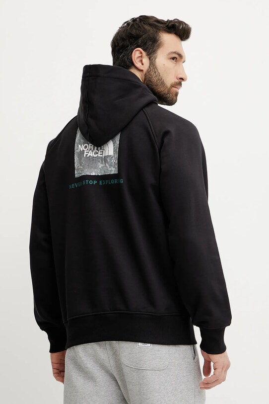 Îmbrăcăminte The North Face bluza Raglan Box NF0A8C4X9431 negru